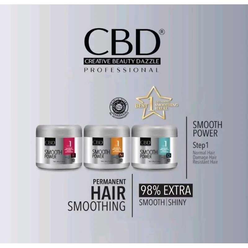 CBD PROFESIONAL SMOOTH POWER STEP 1 500gr