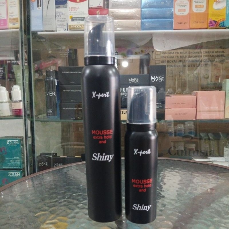 XPERT MOUSSE EXTRA HOLD AND SHINY
