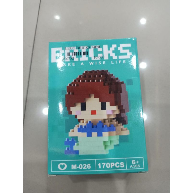 BRICKS TOYS MERMAID