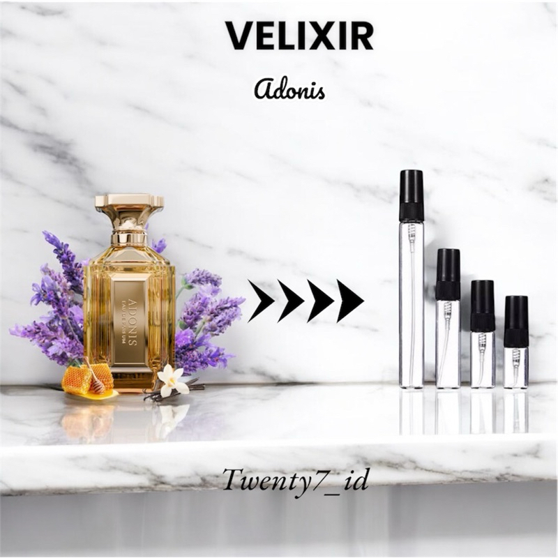 Twenty7 - Decant Parfum Velixir Adonis For Unisex