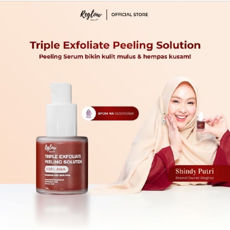 Reglow Triple Exfoliate Peeling Serum