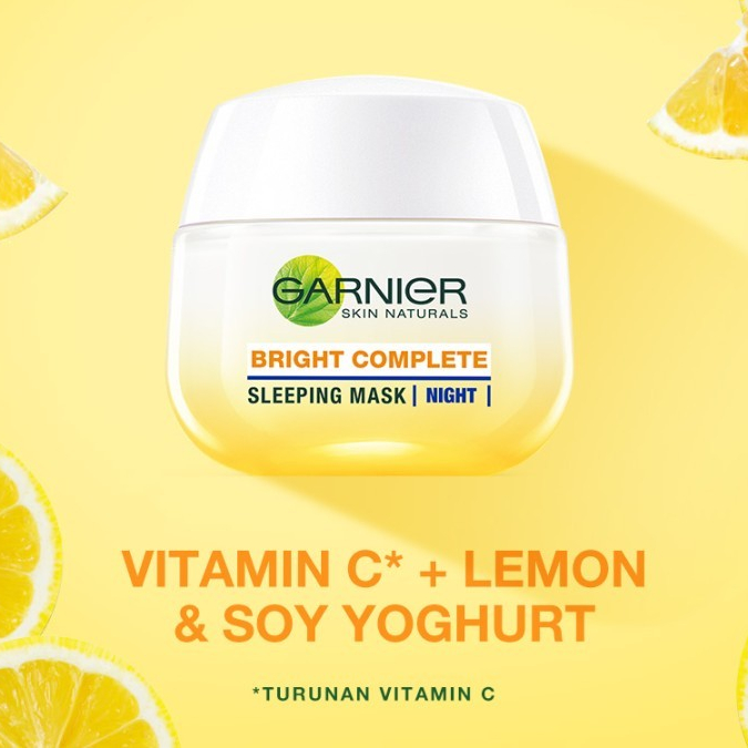 Garnier Bright Complete Night Yoghurt 50ml