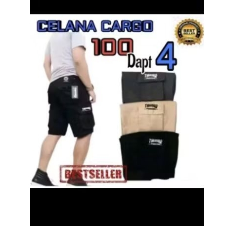CELANA CARGO 100RB DAPET 4PCS