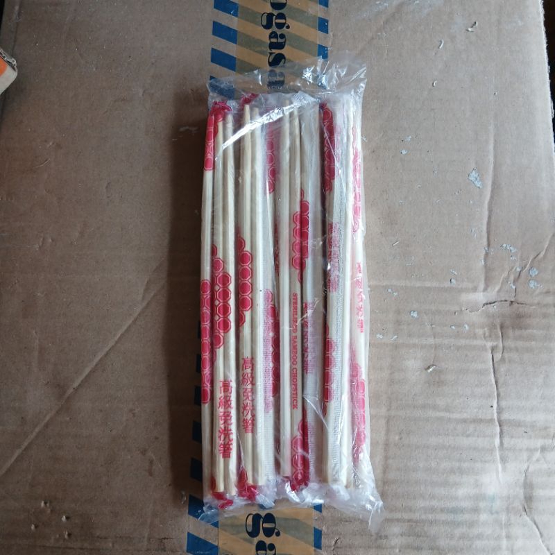 Sumpit Bambu Isi 14 Pasang
