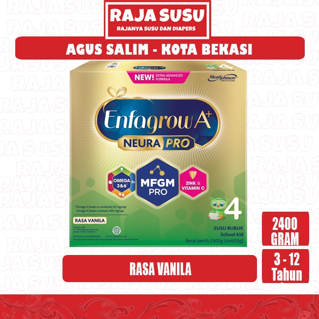 ENFAGROW A+3 VANILA 2400GR - RAJA SUSU