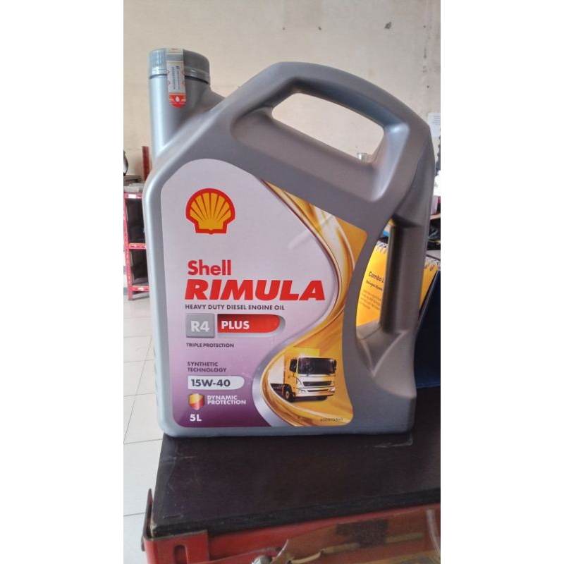 SHELL RIMULA R4 PLUS 15W/40 5LITER