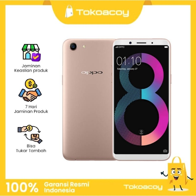 Oppo A83 3/32GB Resmi Fullset Mulus