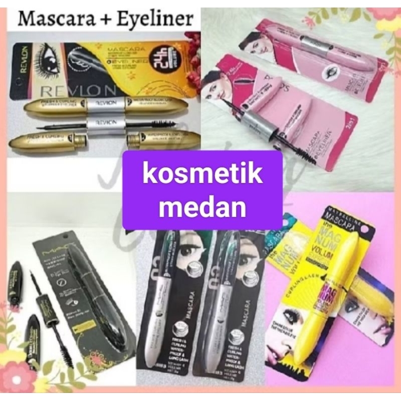 eyeliner mascara 2in1