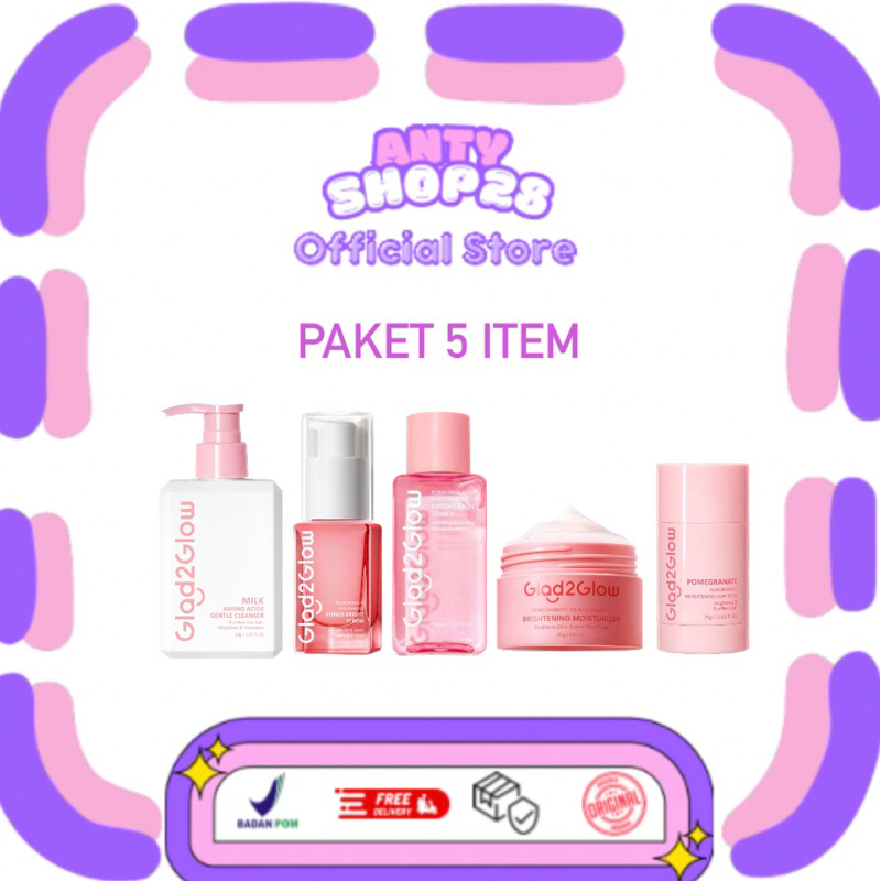 PAKET GLAD2GLOW PINK