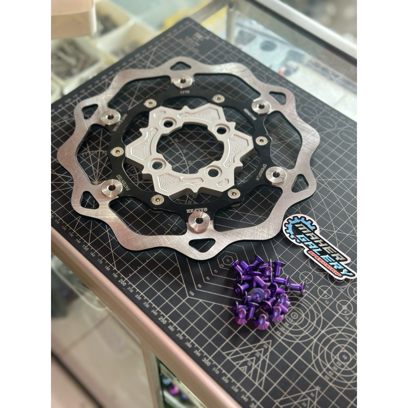 Baut adaptor disc galfer titanium