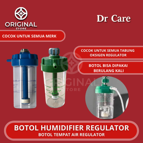 Botol Humidifier Regulator Oksigen / Botol Regulator