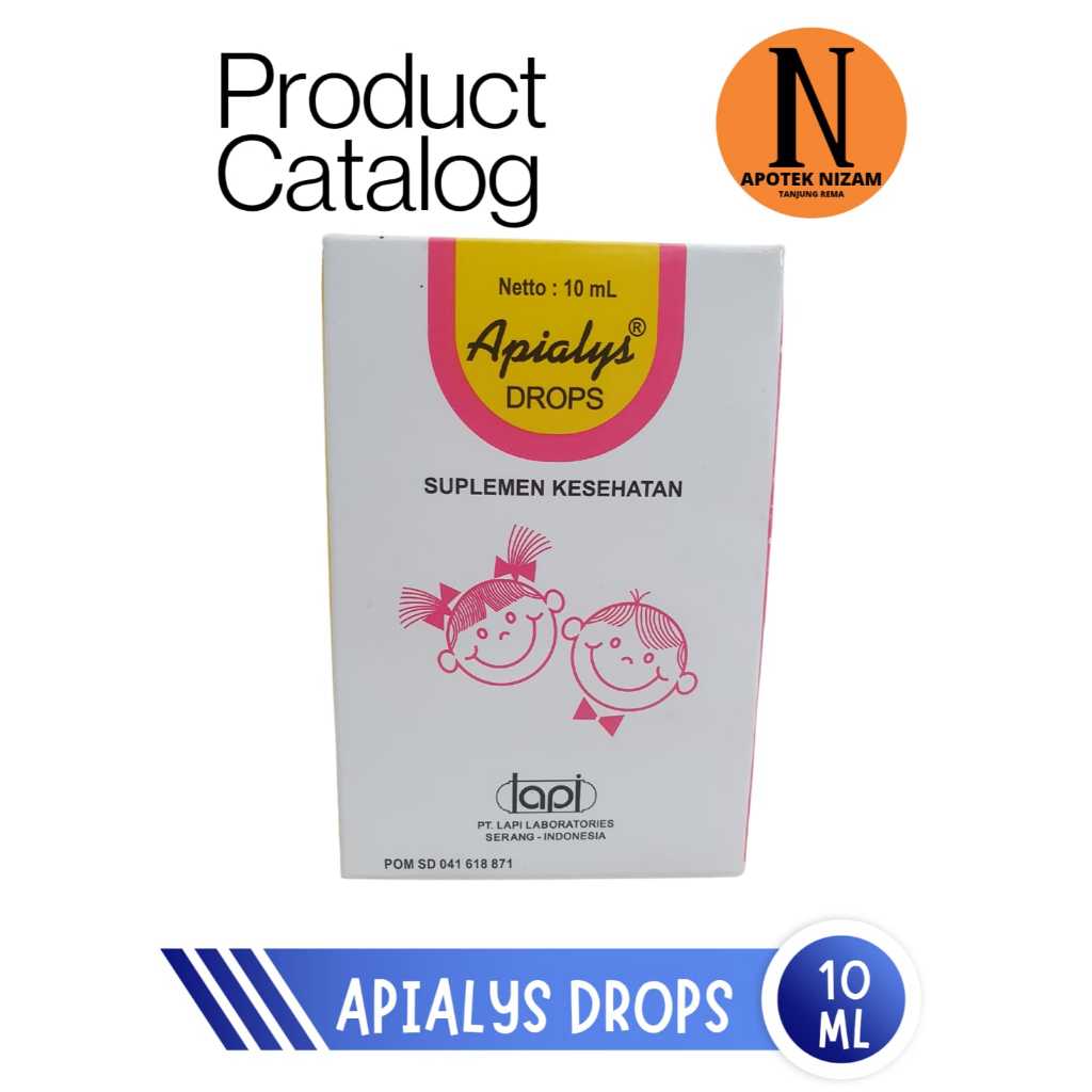Apialys Drops Suplemen Kesehatan 10 ML