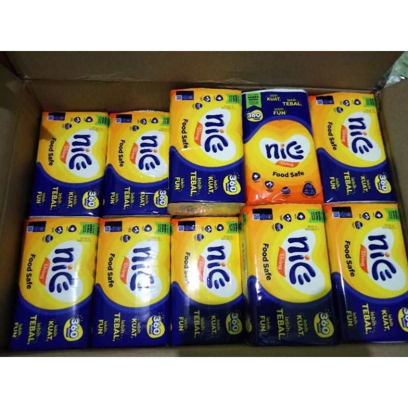 Tisu Nice 5pcs 360 sheets Murah