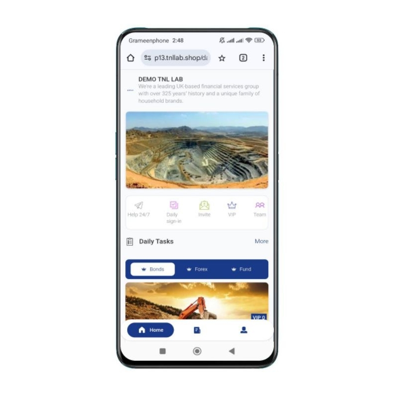 New Design Mining Investment Website And Script Available