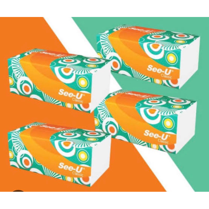 Tissue See U 250 sheets isi 4 pcs/pack