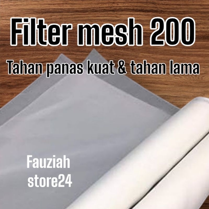 kain saringan nylon filter mesh 200