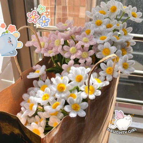 BUCKET BUNGA DAISY
