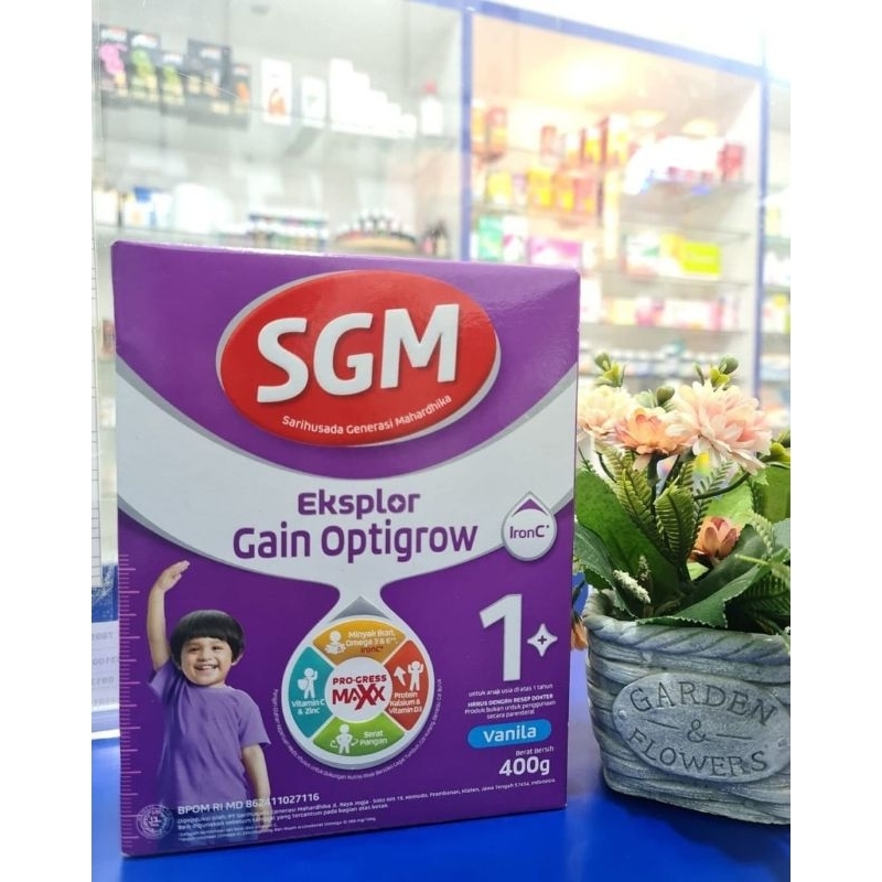 Susu Gain Optigrow 400 gram