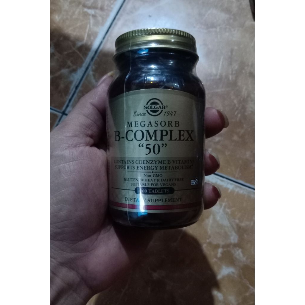 solgar B complex 50 mg 100.tablet