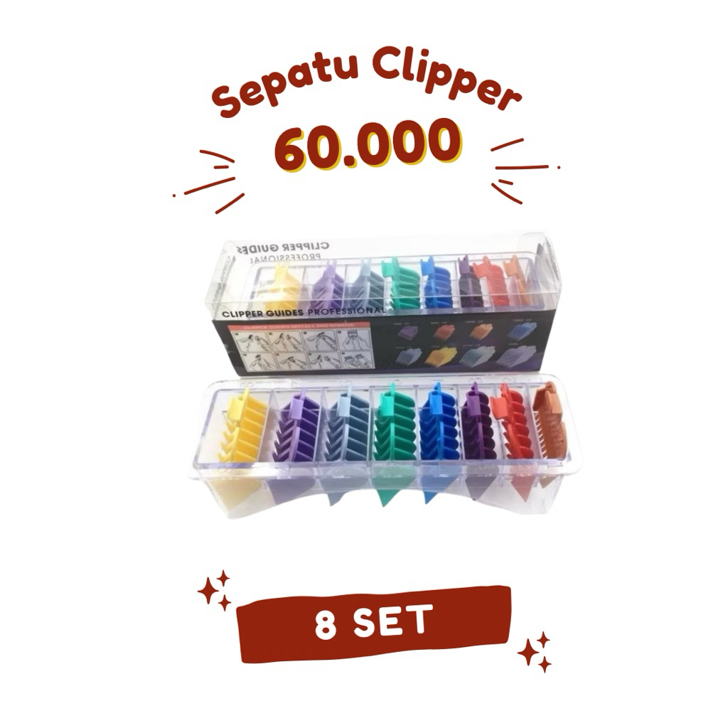 Set Sepatu Clipper Warna