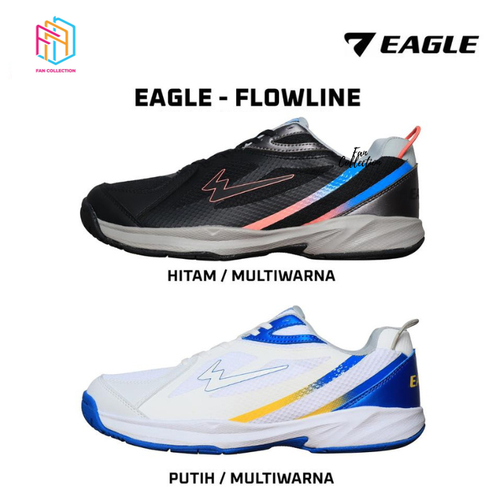 Sepatu Badminton EAGLE Flowline Original