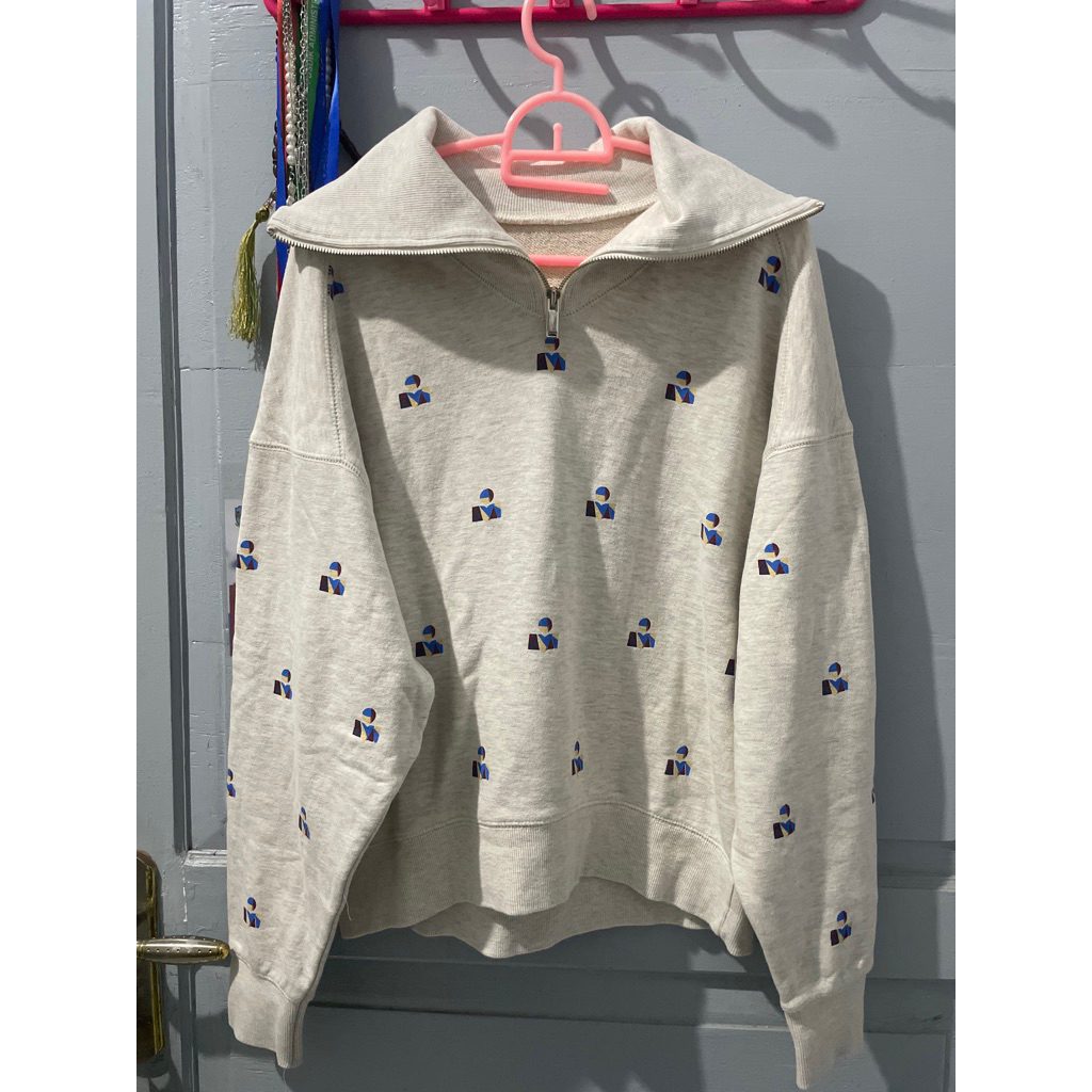 sweater half zipper