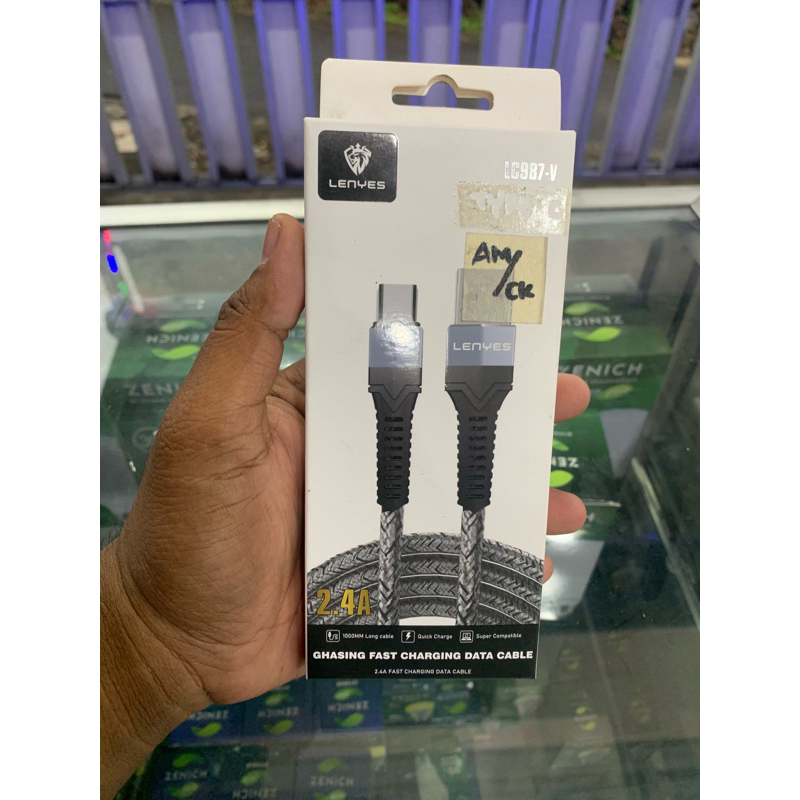kabel data lenyes micro usb
