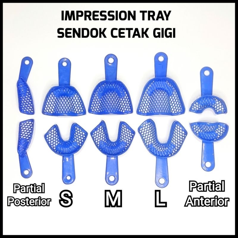 SENDOK CETAK / IMPRESSION TRAY DENTAL