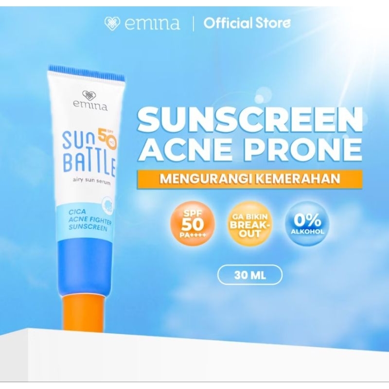 emina sunscreen acne prone