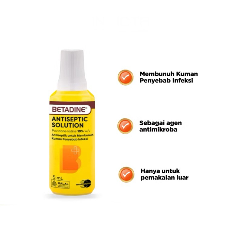 BETADINE 5 ML