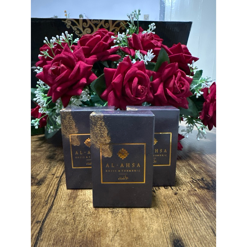 al-Ahsa kojic tumeric soap