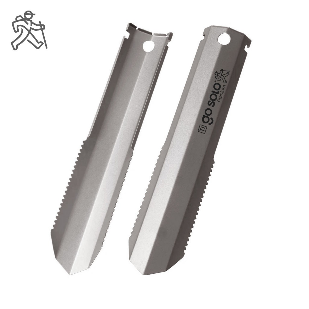 Go Solo Titanium Shovel Long