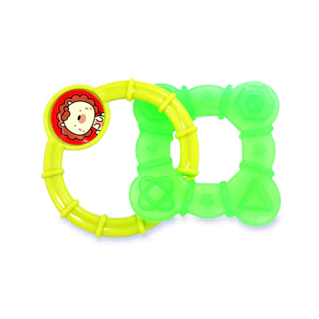 SIlicone Teether Square W/ Ring DT-8106