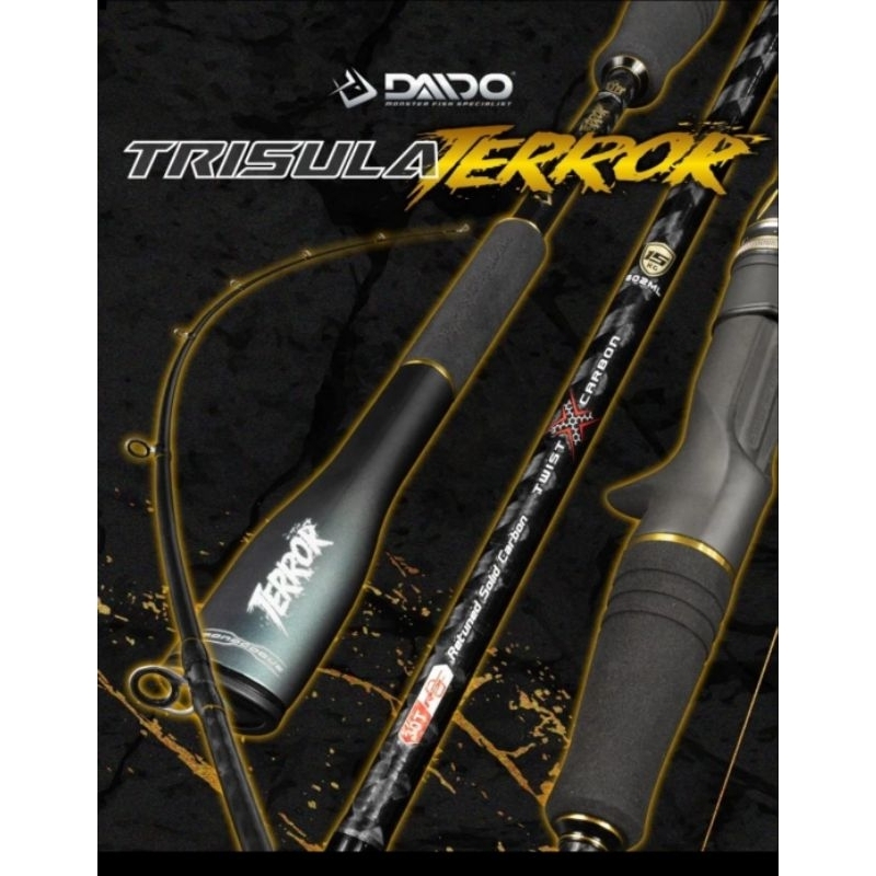 JORAN DAIDO TRISULA TERROR returned solid carbon 30T spinning baitcasting