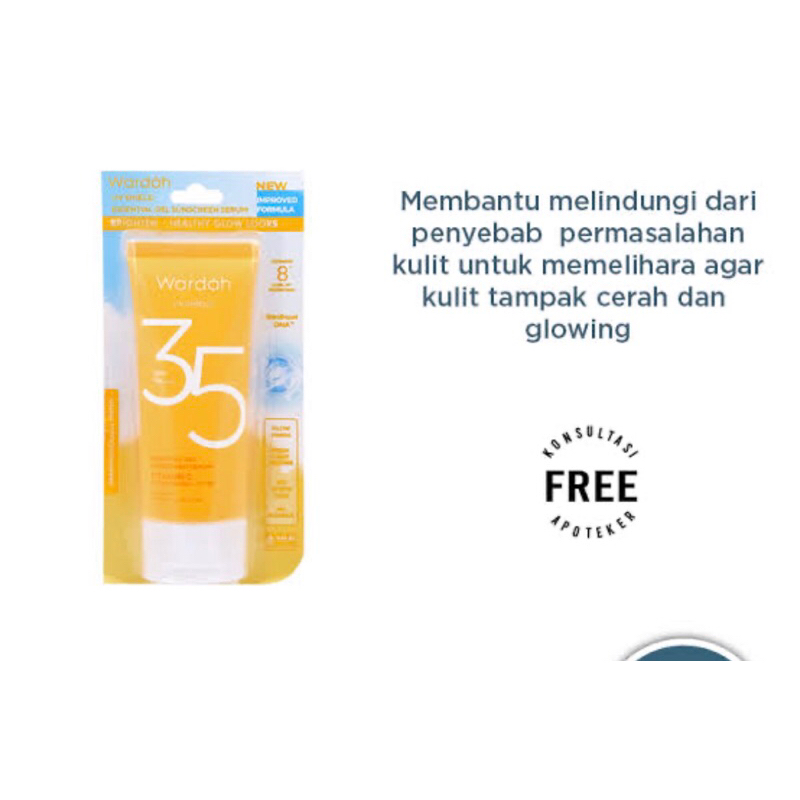 Sunscreen Wardah spf 35PA+++