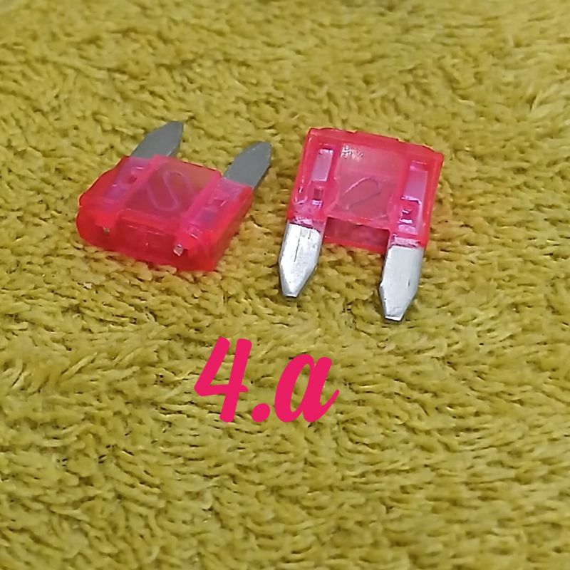 Sikring mini 4a fuse low ampere