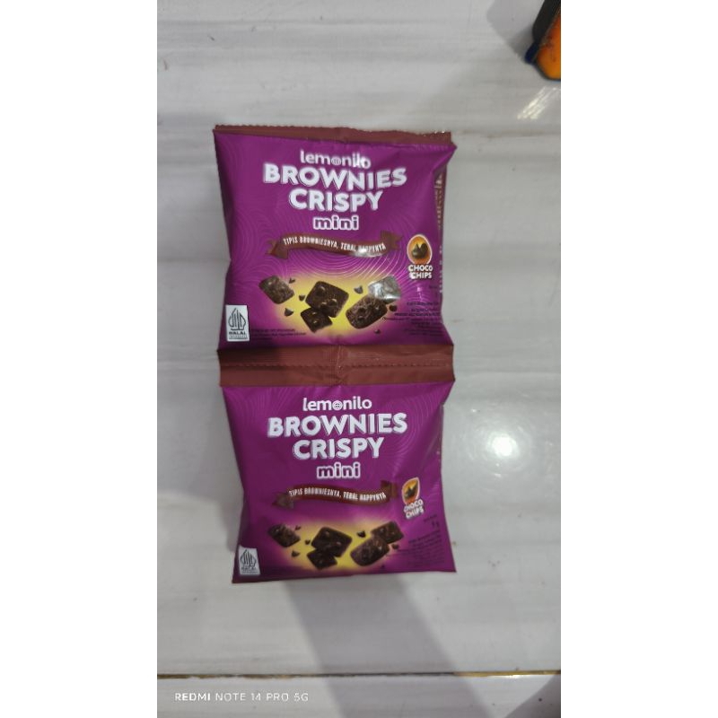 lemonilo brownies crispy mini (10pcs)