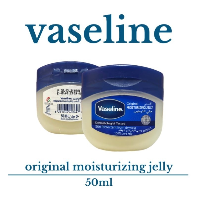 Vaseline moisturizing saudi Original 50ml