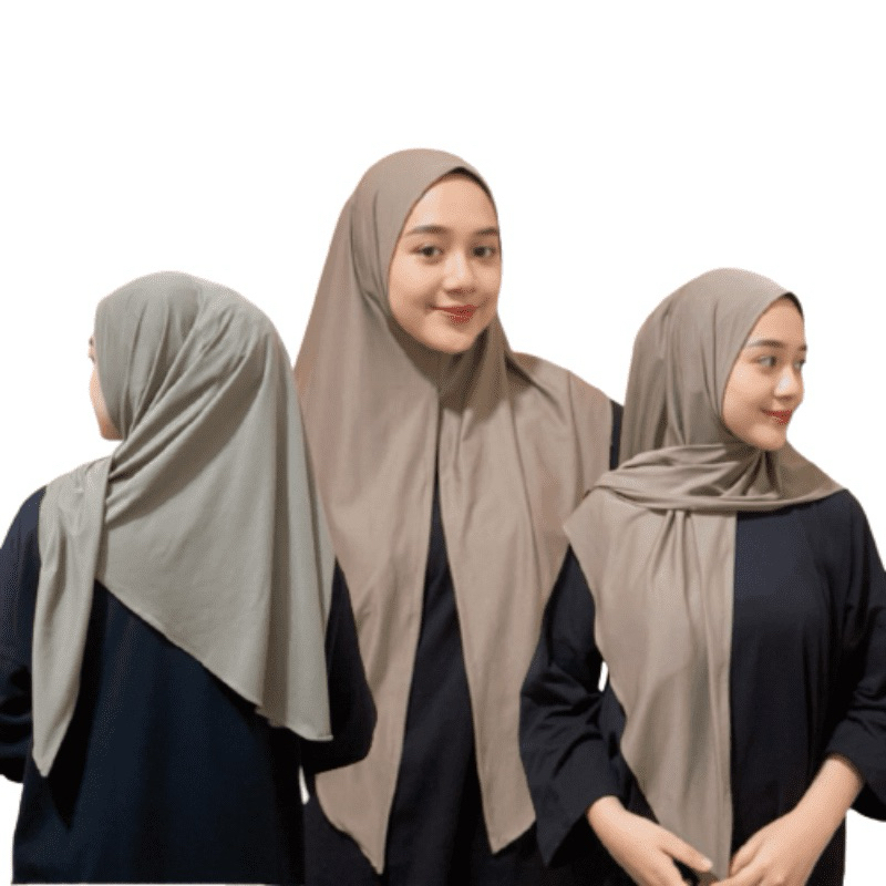 Hijab segitiga instan jersey viral