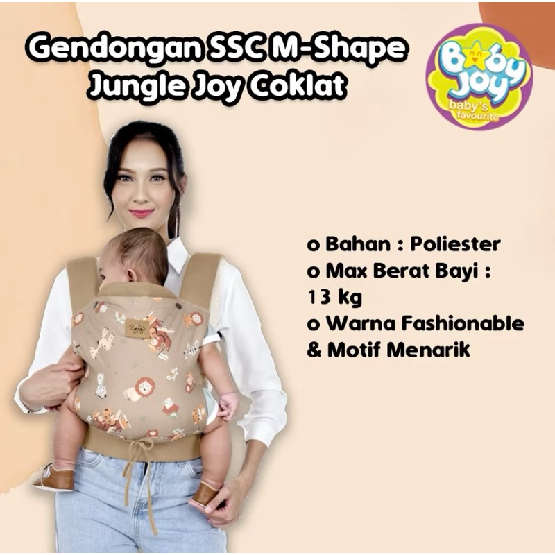 gendongan M-Shape baby joy