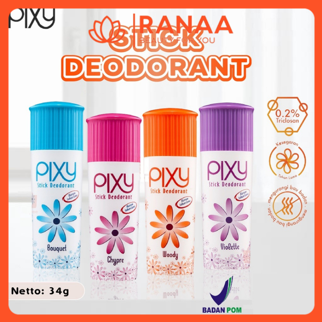 PIxy deodorant stick 34gr