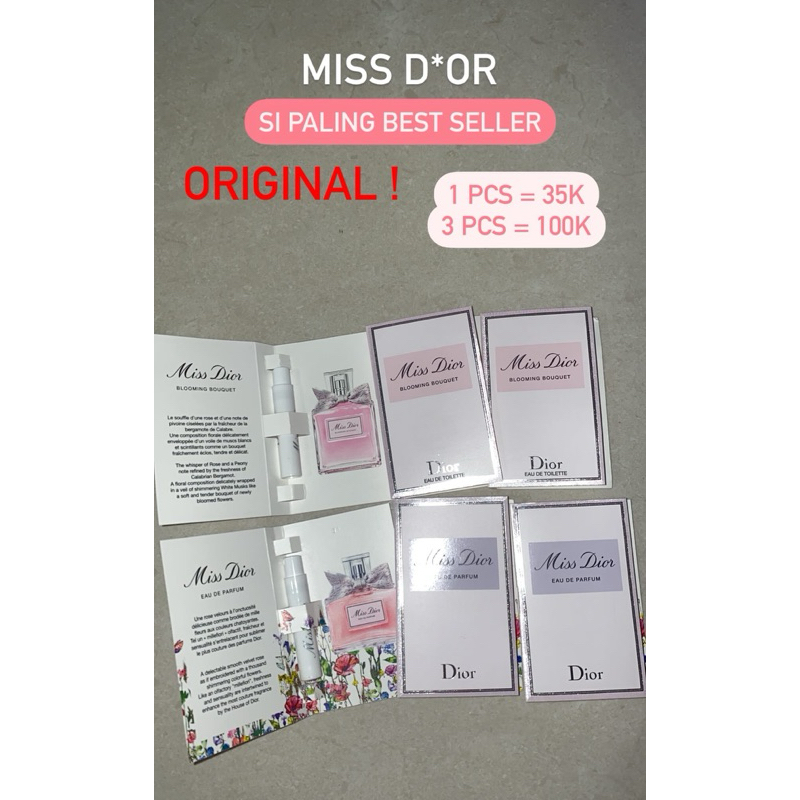 Vial Parfume D*OR ORIGINAL