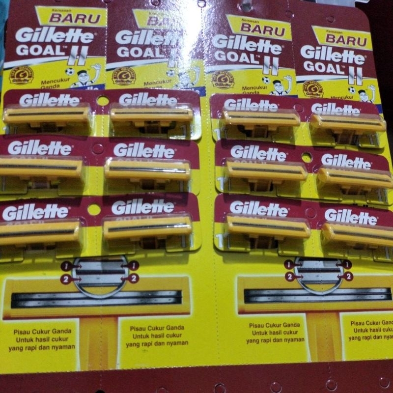 GILLETTE GOAL ALAT CUKUR