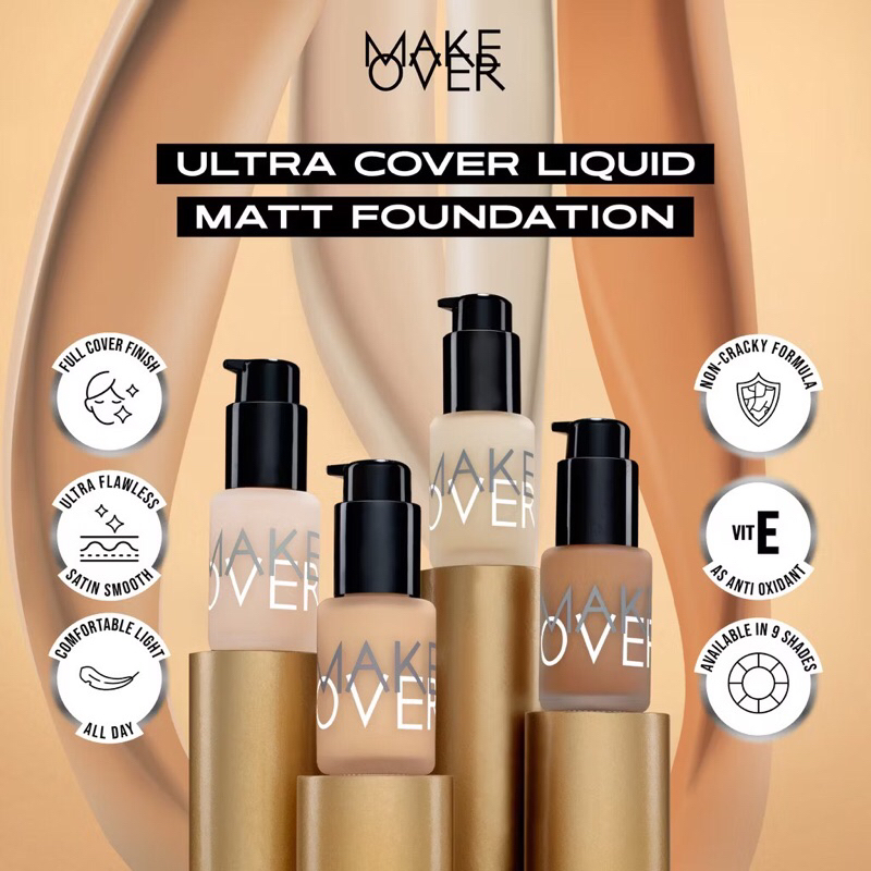 Make Over Ultra Cover Liquid Matte Foundation