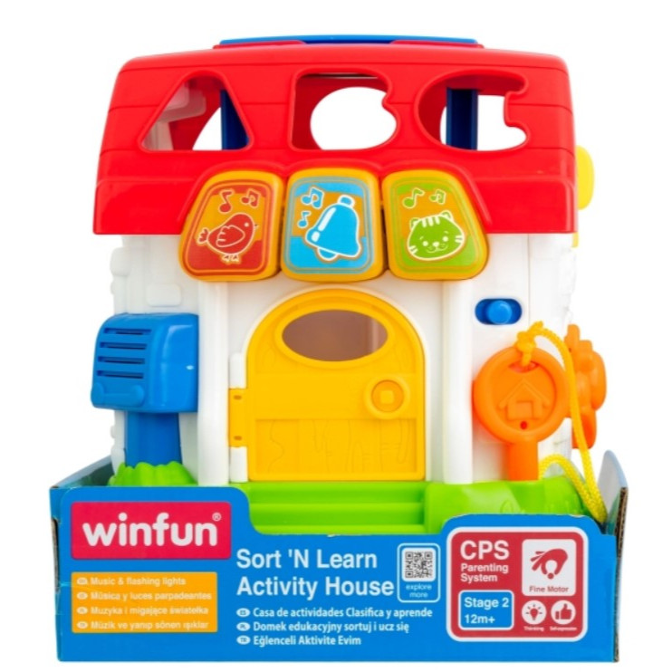 Winfun Sort N Learn Activity House