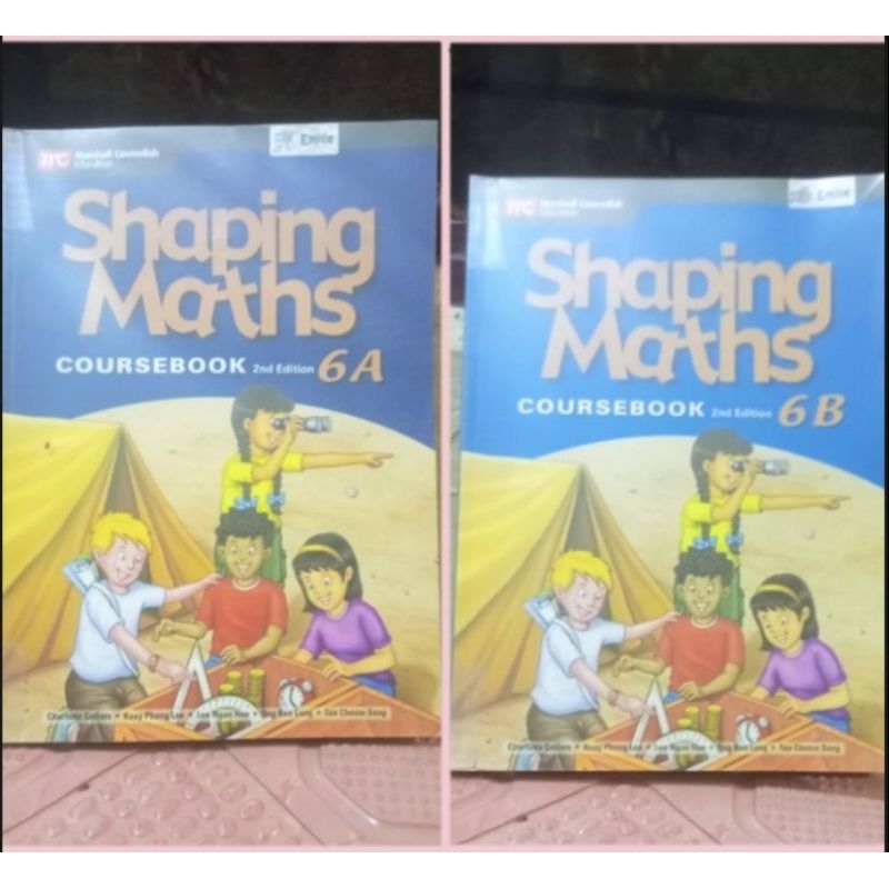 SHAPING MATHS 6A & 6B COURSEBOOK 2ND EDITION -SATUAN