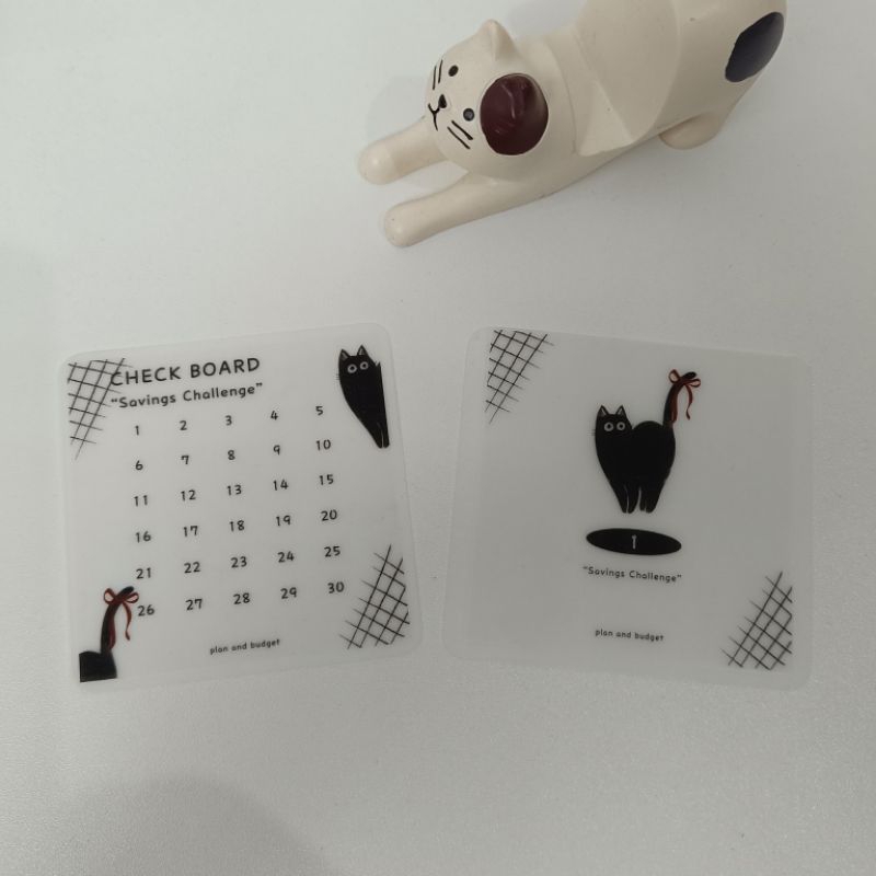 30 envelope Saving Black Cat Laminasi Matte