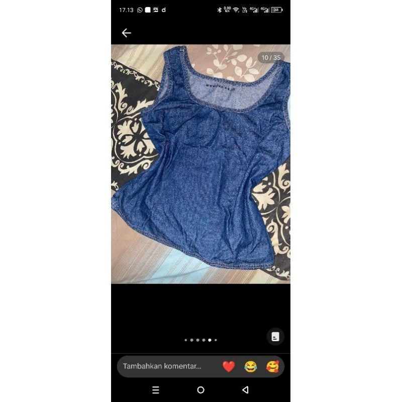 PRELOVED MURCE CROPTOP