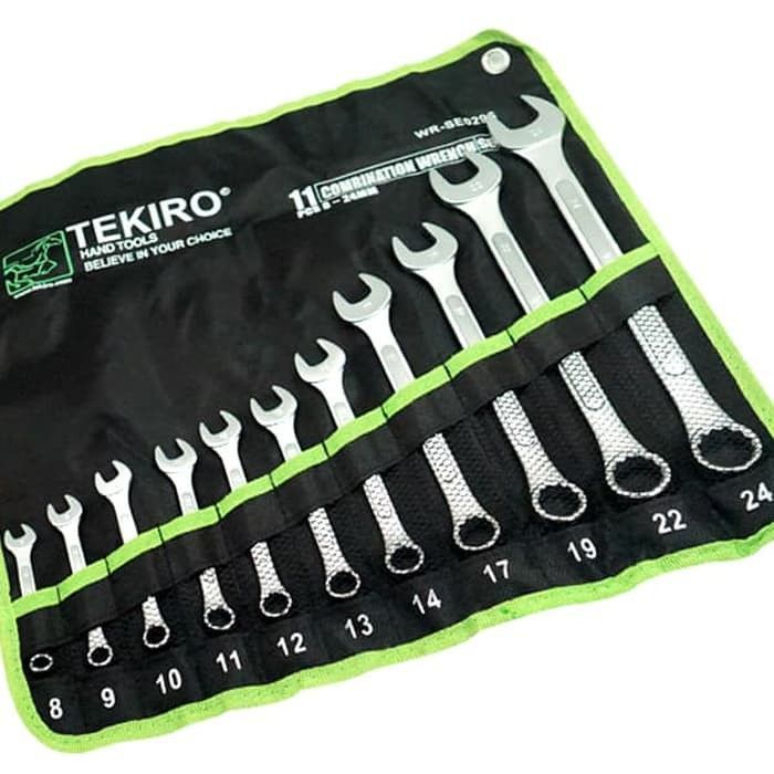 Kunci Ring Pas Set 11 Pcs (8-24 mm)