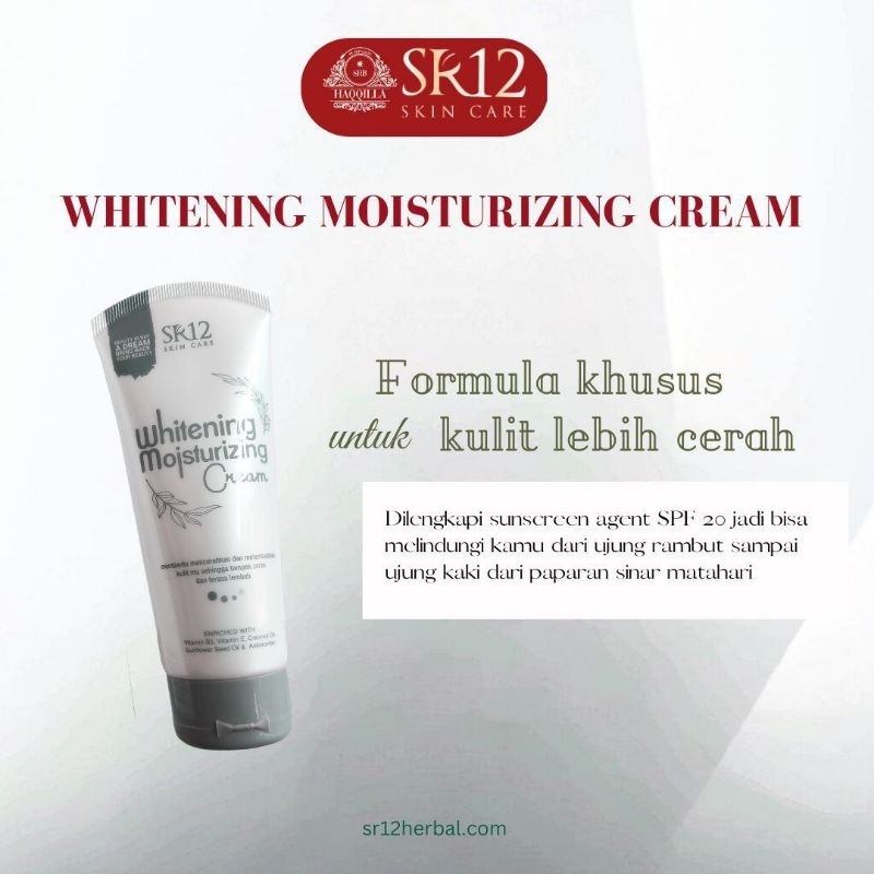 whitening mousturizing cream